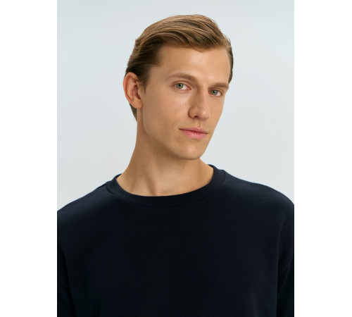 Свитшот оверсайз унисекс Omnifit, черный