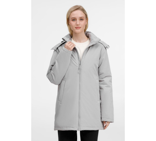Куртка-парка унисекс Sfera, светло-серая
