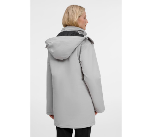 Куртка-парка унисекс Sfera, светло-серая