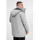 Куртка-парка унисекс Sfera, светло-серая