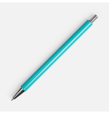 Ручка шариковая Slim Beam, бирюзовая