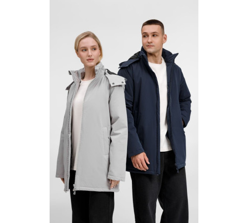 Куртка-парка унисекс Sfera, темно-синяя