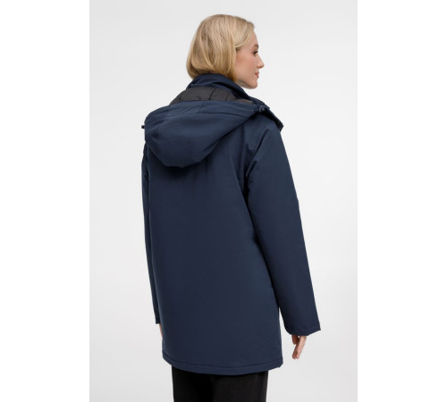 Куртка-парка унисекс Sfera, темно-синяя