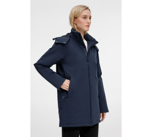 Куртка-парка унисекс Sfera, темно-синяя