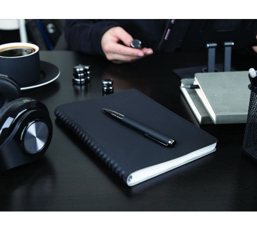 Ручка шариковая Kugel Gunmetal, белая