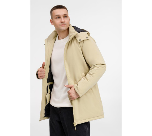 Куртка-парка унисекс Sfera, бежевая