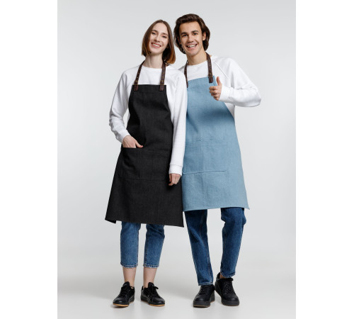 Фартук Denim Team, голубой джинс