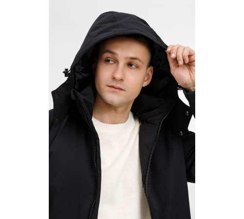 Куртка-парка унисекс Sfera, черная