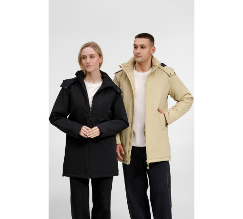 Куртка-парка унисекс Sfera, бежевая