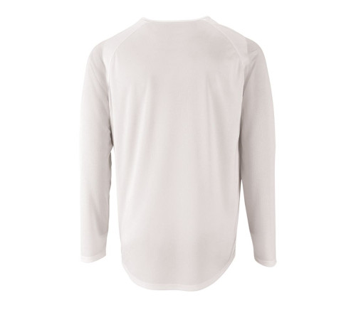 Футболка с длинным рукавом Sporty LSL Men, белая