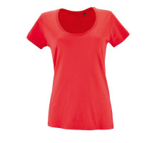 Футболка женская Metropolitan, розовая (коралловая)