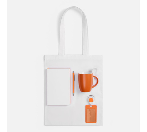 Набор Welcome Pack, оранжевый с белым