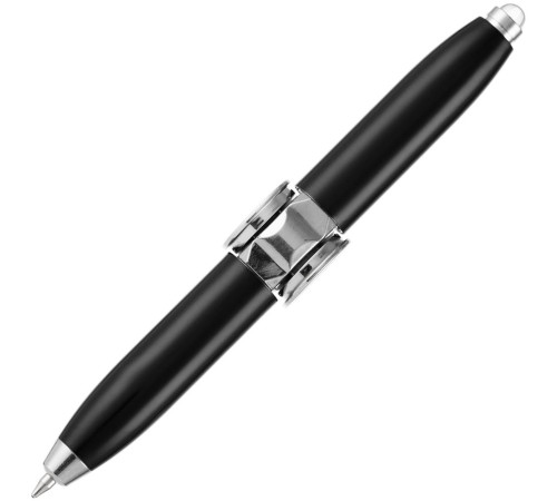 Ручка-спиннер Flipen с фонариком, черная