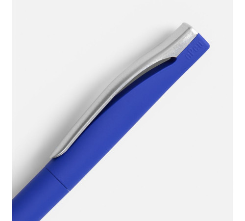 Ручка шариковая Pin Soft Touch, синяя