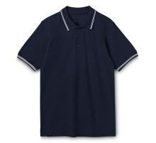 Рубашка поло Virma Stripes, темно-синяя