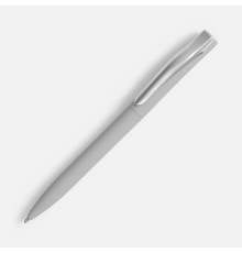Ручка шариковая Pin Soft Touch, серая