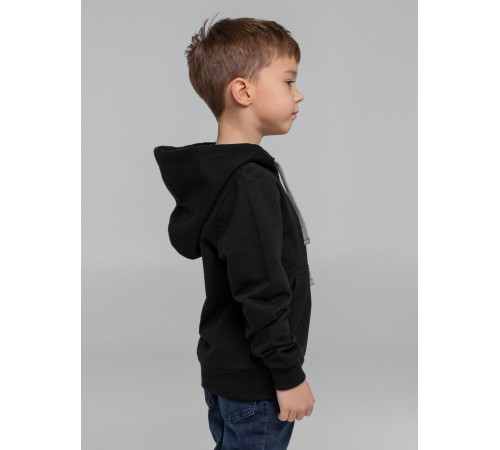 Толстовка с капюшоном детская Kirenga Kids, черная