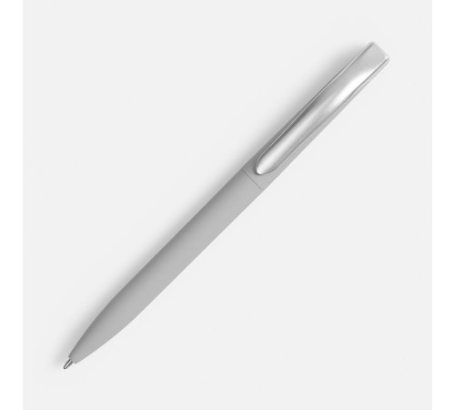 Ручка шариковая Pin Soft Touch, серая