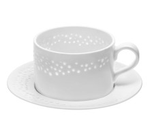 Чайная пара Coralli Luziano, белая