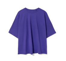 Футболка унисекс оверсайз Street Vibes, фиолетовая