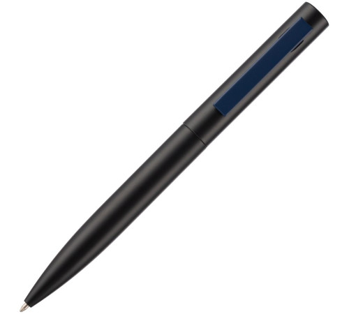 Ручка шариковая Inkolor, черная с темно-синим