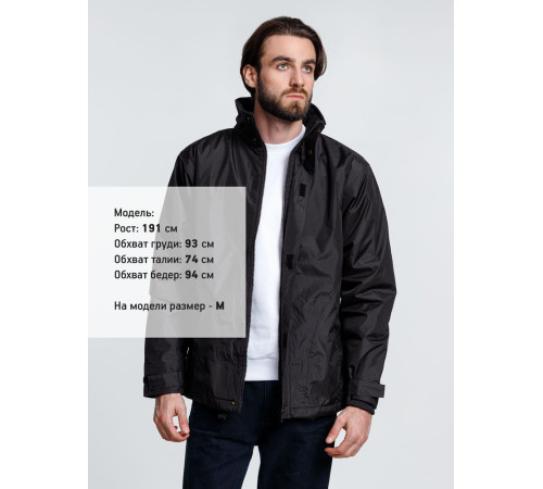 Парка унисекс Liubliana, черная