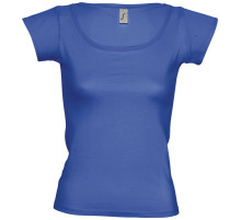 Футболка женская Melrose 150 с глубоким вырезом, ярко-синяя (royal)