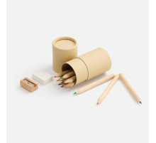 Набор цветных карандашей Pencilvania Tube Plus, крафт