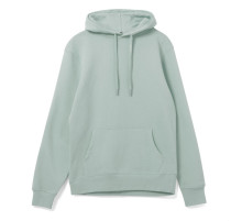Толстовка с капюшоном унисекс Hoodie, серо-зеленая