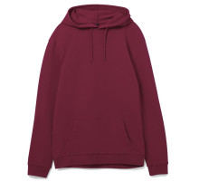 Толстовка с капюшоном унисекс Hoodie, бордовая