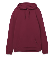 Толстовка с капюшоном унисекс Hoodie, бордовая
