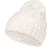 Шапка Loren, молочно-белая (ванильная)