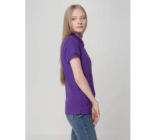 Рубашка поло женская Virma Lady, фиолетовая Рубашка поло женская Virma Lady, фиолетовая