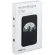 Аккумулятор с подсветкой markBright City, 10000 мАч, черный
