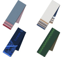 Шарф Joyful на заказ, XL, полушерсть