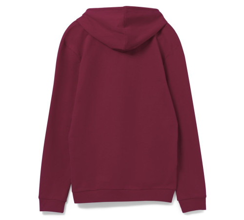 Толстовка с капюшоном унисекс Hoodie, бордовая