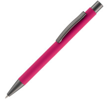 Ручка шариковая Atento Soft Touch, розовая