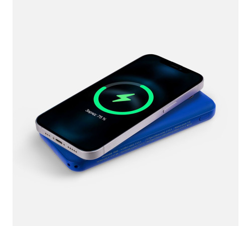 Аккумулятор Omni Qi 10000 мАч, ver.2, синий