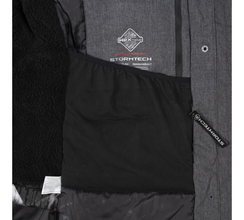 Парка мужская Explorer, серый меланж