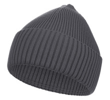 Шапка Hinge, темно-серая (графит)