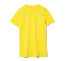 Футболка унисекс T-Bolka 160, темно-желтая