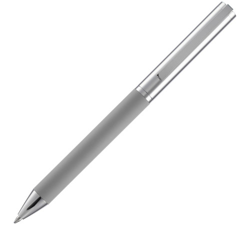 Ручка шариковая Eyeshot Soft Touch, серая