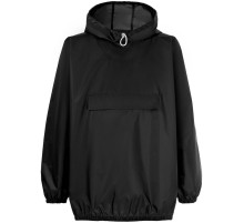 Дождевик-анорак Alatau, укороченный, черный, единый размер