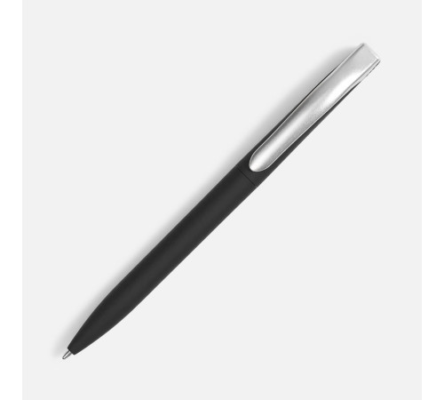 Ручка шариковая Pin Soft Touch, черная