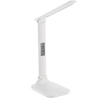 Настольная лампа с часами и календарем Office Torch ver.2, белая