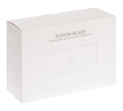 Увлажнитель-ароматизатор Fusion Blaze с имитацией пламени, белый