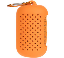 Охлаждающее полотенце Narvik в силиконовом чехле, оранжевое