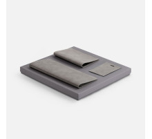 Набор Nubuk Trio, серый