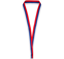 Лента для медали с пряжкой Ribbon, триколор