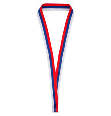 Лента для медали с пряжкой Ribbon, триколор